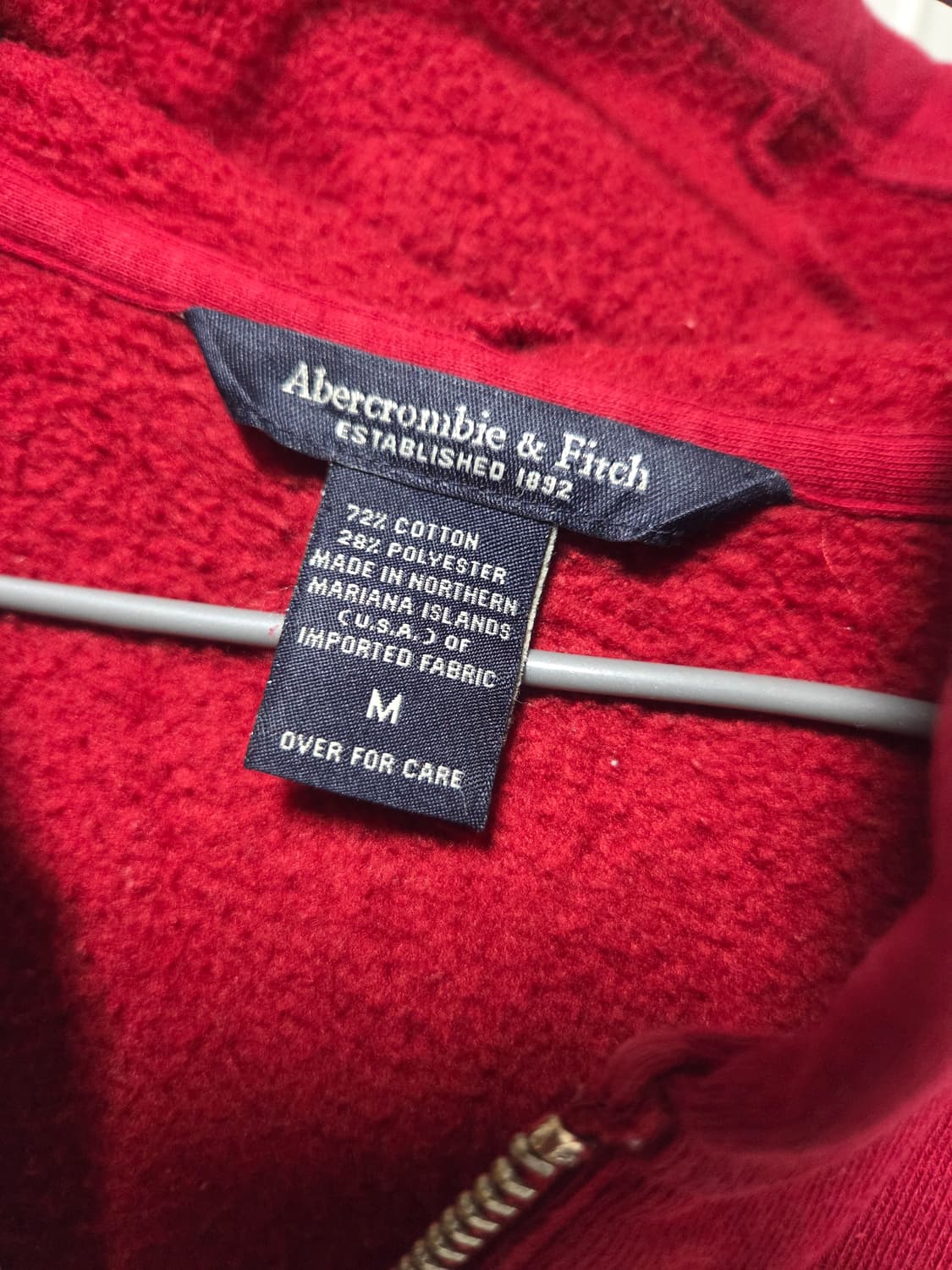 [90s-00s]Abercrombie & Fitch 후드집업 M 상품이미지3