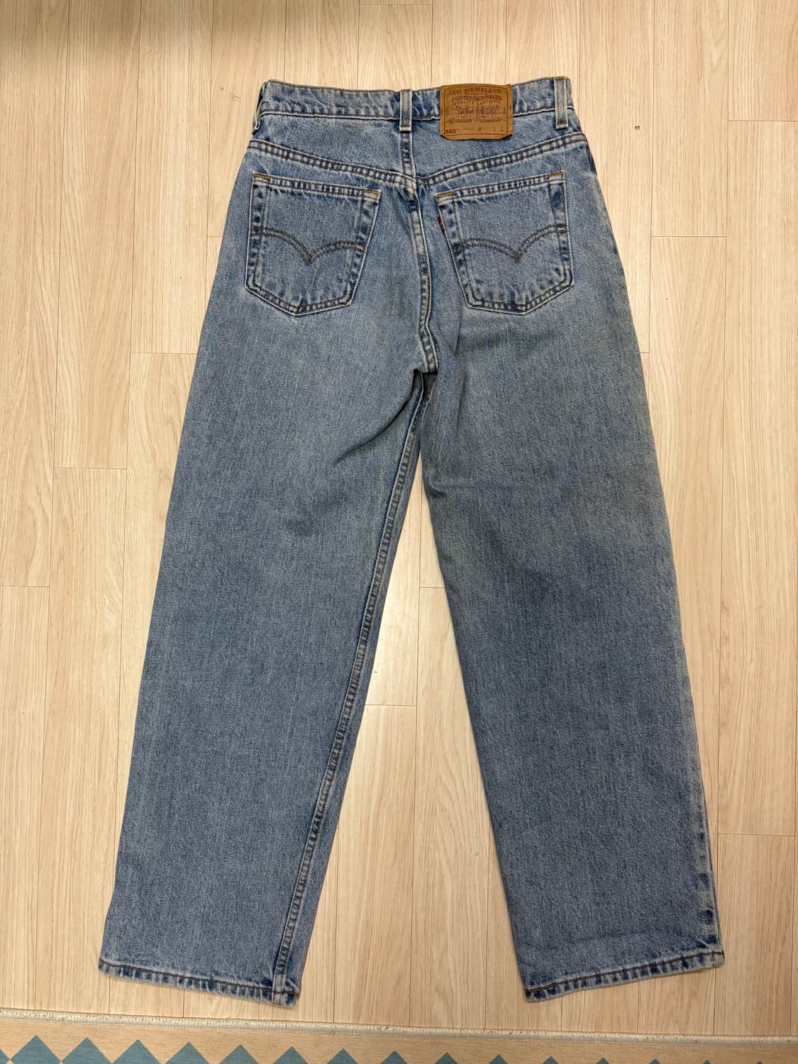 [우먼스] 빈티지 리바이스 565 와이드 데님 (허리 26-27) 상품이미지2