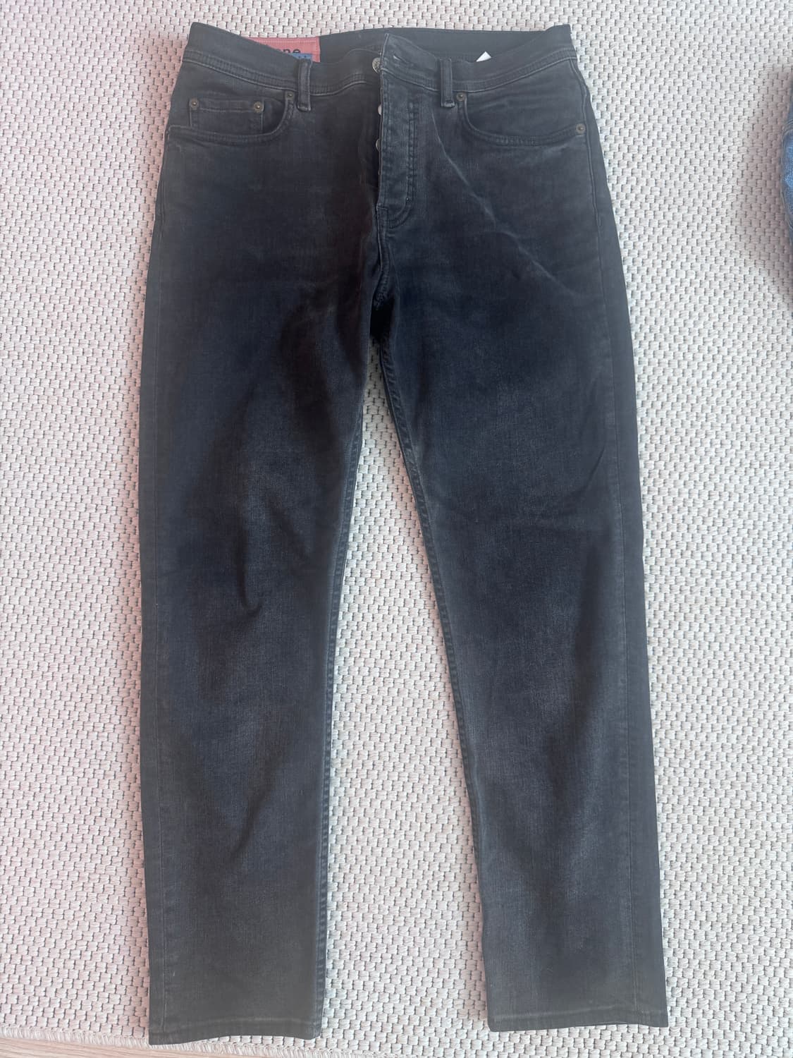 아크네 리버데님 유즈드 블랙 상품이미지1