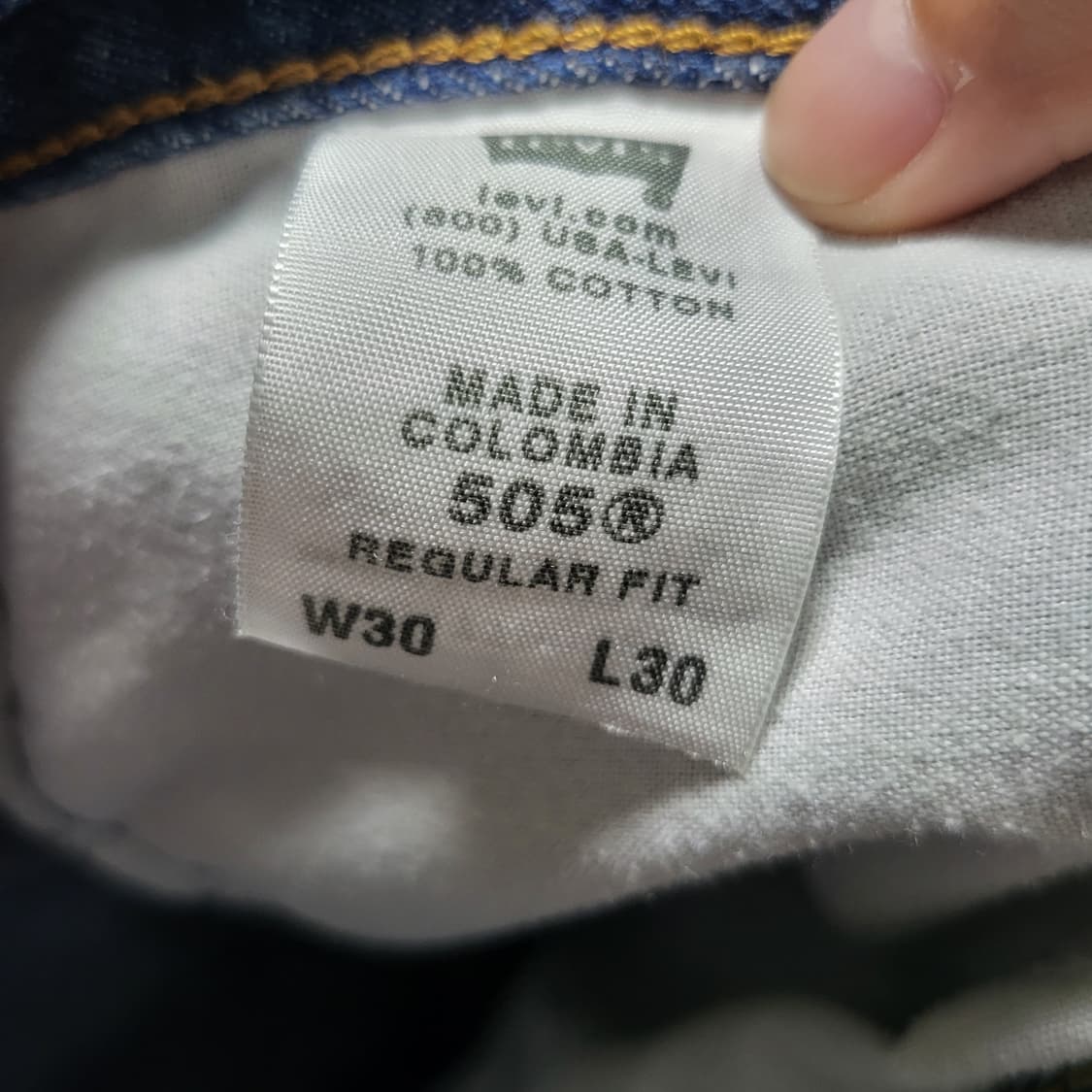 00s 리바이스 505 데님 팬츠 (30) 상품이미지4