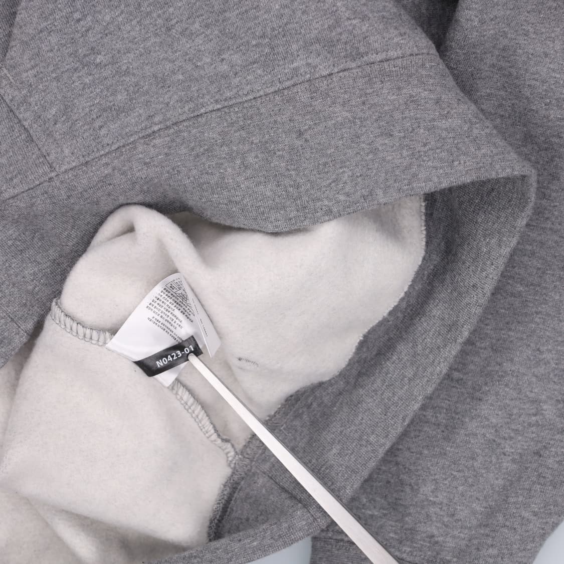 [M] CAT 빅로고 기모 후드 티셔츠 1103HR2 상품이미지7