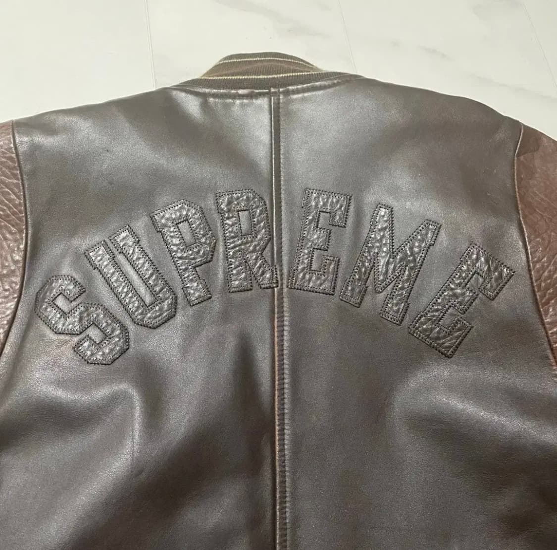 슈프림 스타장 가죽자켓 M 상품이미지7
