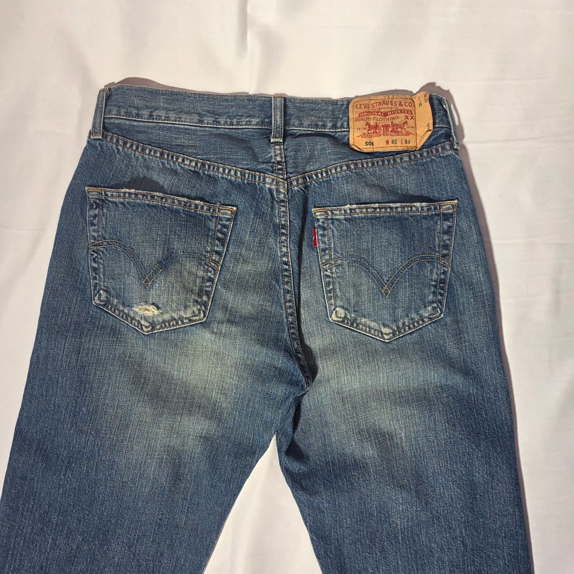 [32X33]00s 리바이스 LEVIS 501 데님팬츠 상품이미지8