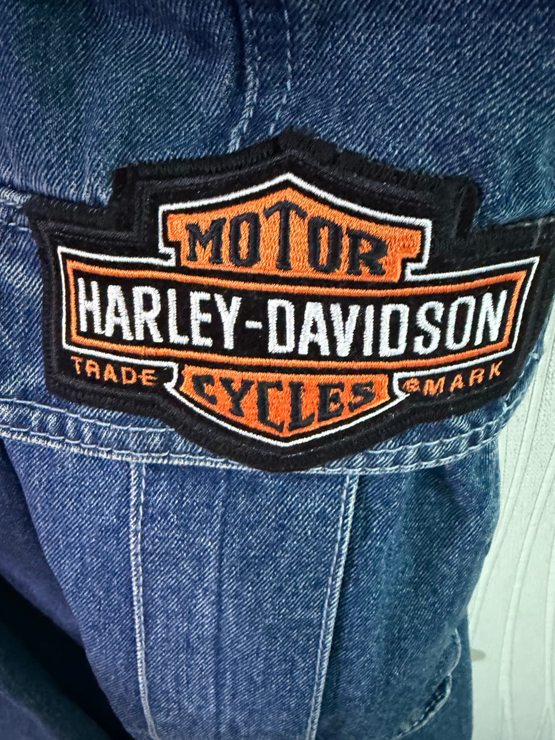 할리데이비슨 데님 카고 빈티지 팬츠 상품이미지4