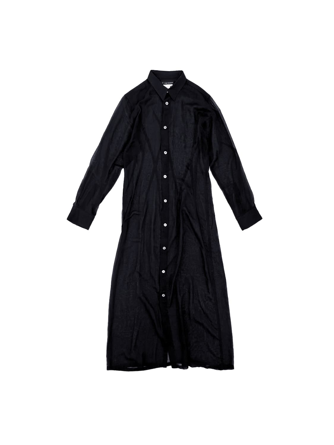 Y’s Yohji Yamamoto Sheer Shirt Dress 상품이미지1