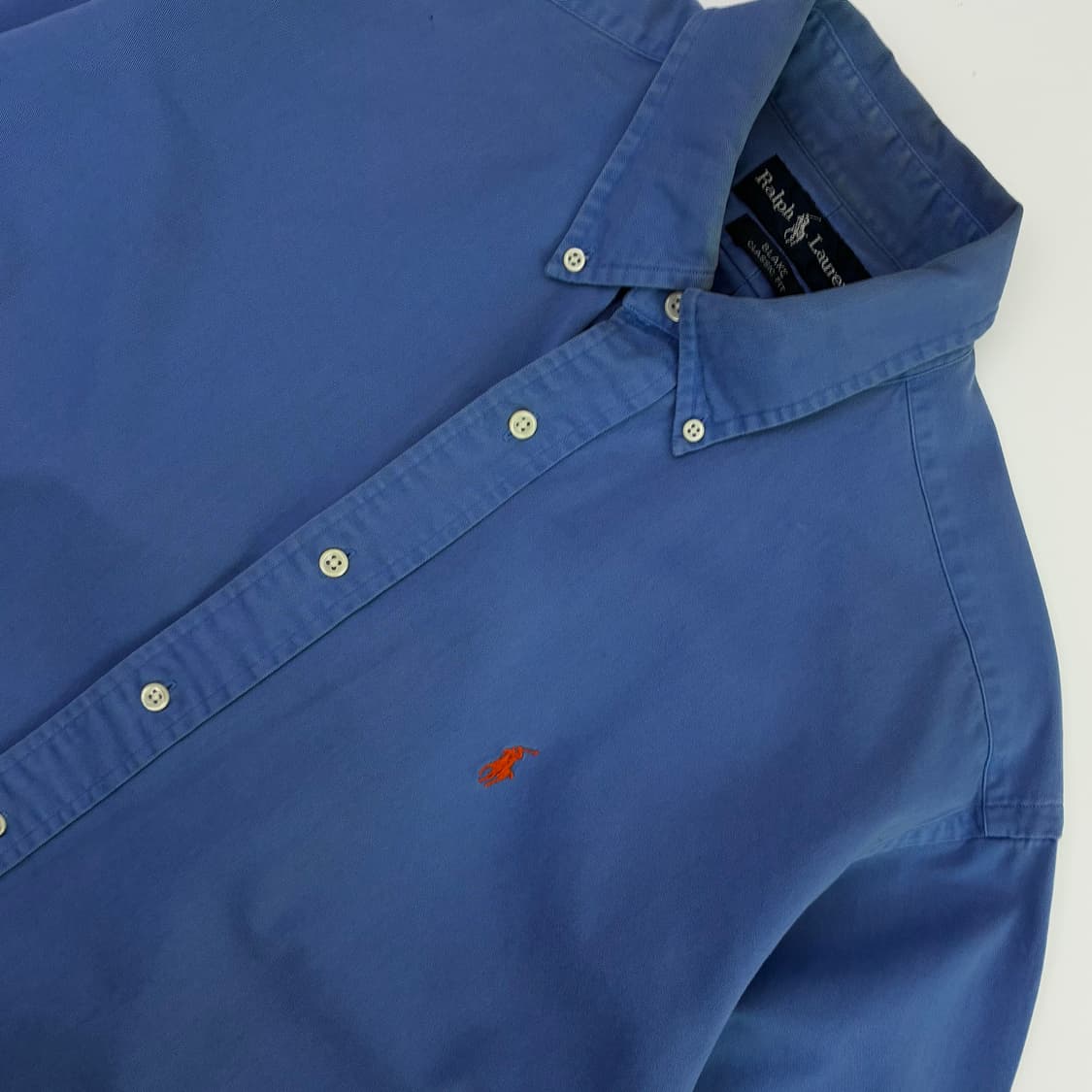 Polo 폴로 랄프로렌 90‘s 다크 라벤더 옥스포드 셔츠 상품이미지3