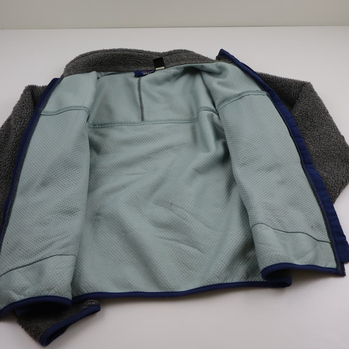 90s 파타고니아 레트로-X 그레이/네이비 USA 상품이미지4