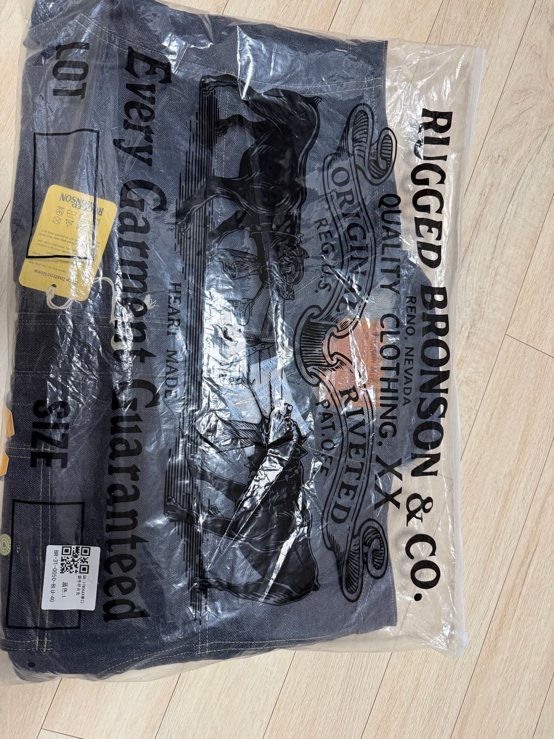 브론슨 37806xx 1세대 데님자켓 리지드 40사이즈 신품 상품이미지8