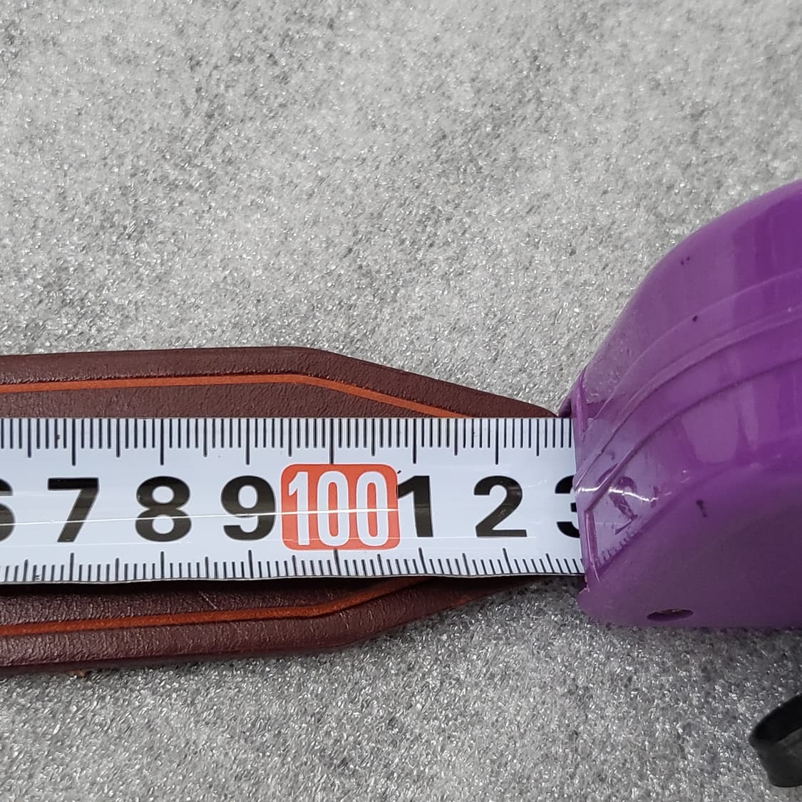 캘빈클라인 가죽 벨트 버건디 총길이103cm 상품이미지8