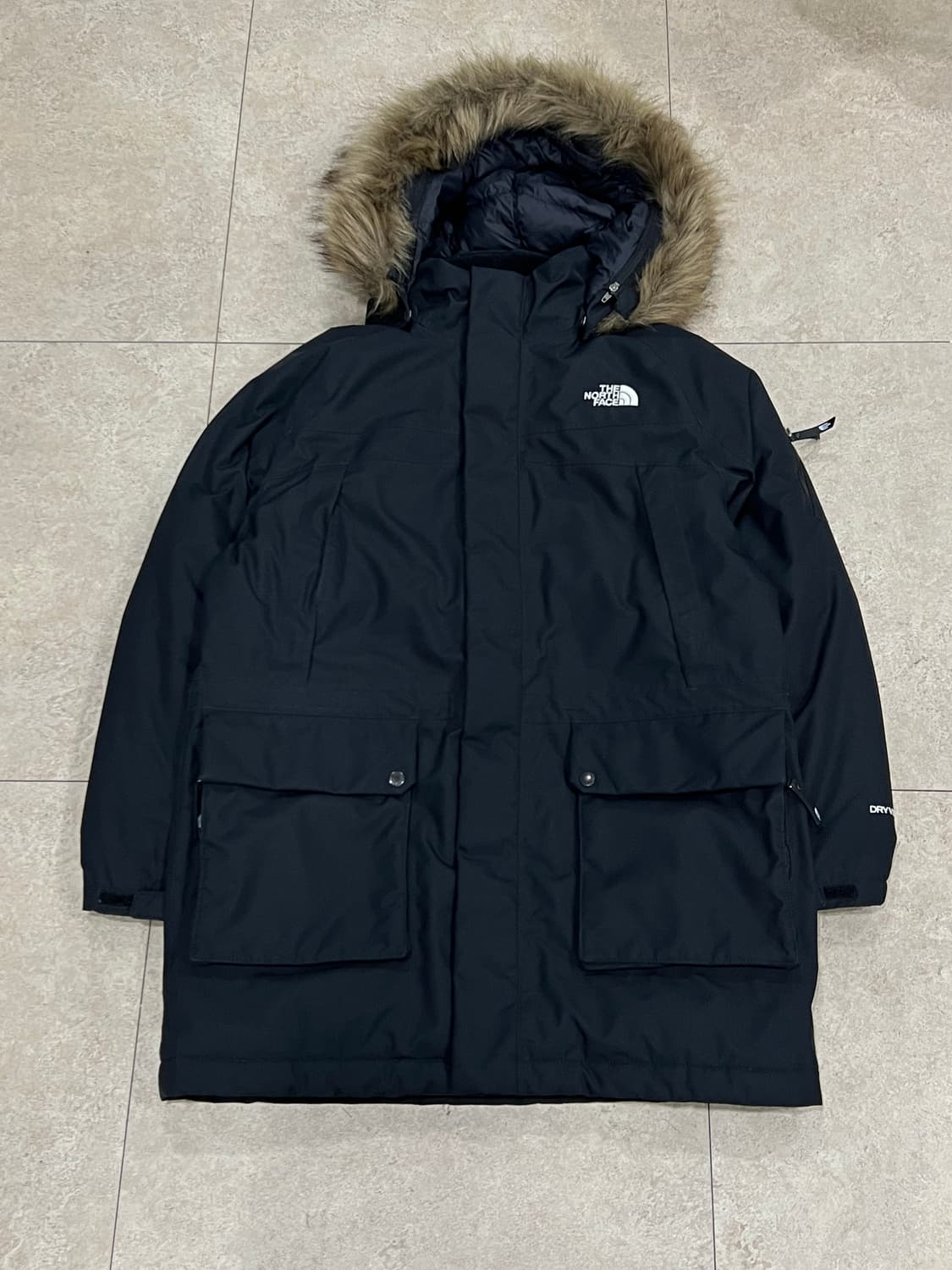 (160) 노스페이스 키즈/우먼스 맥머도 구스다운 자켓 블랙 상품이미지2