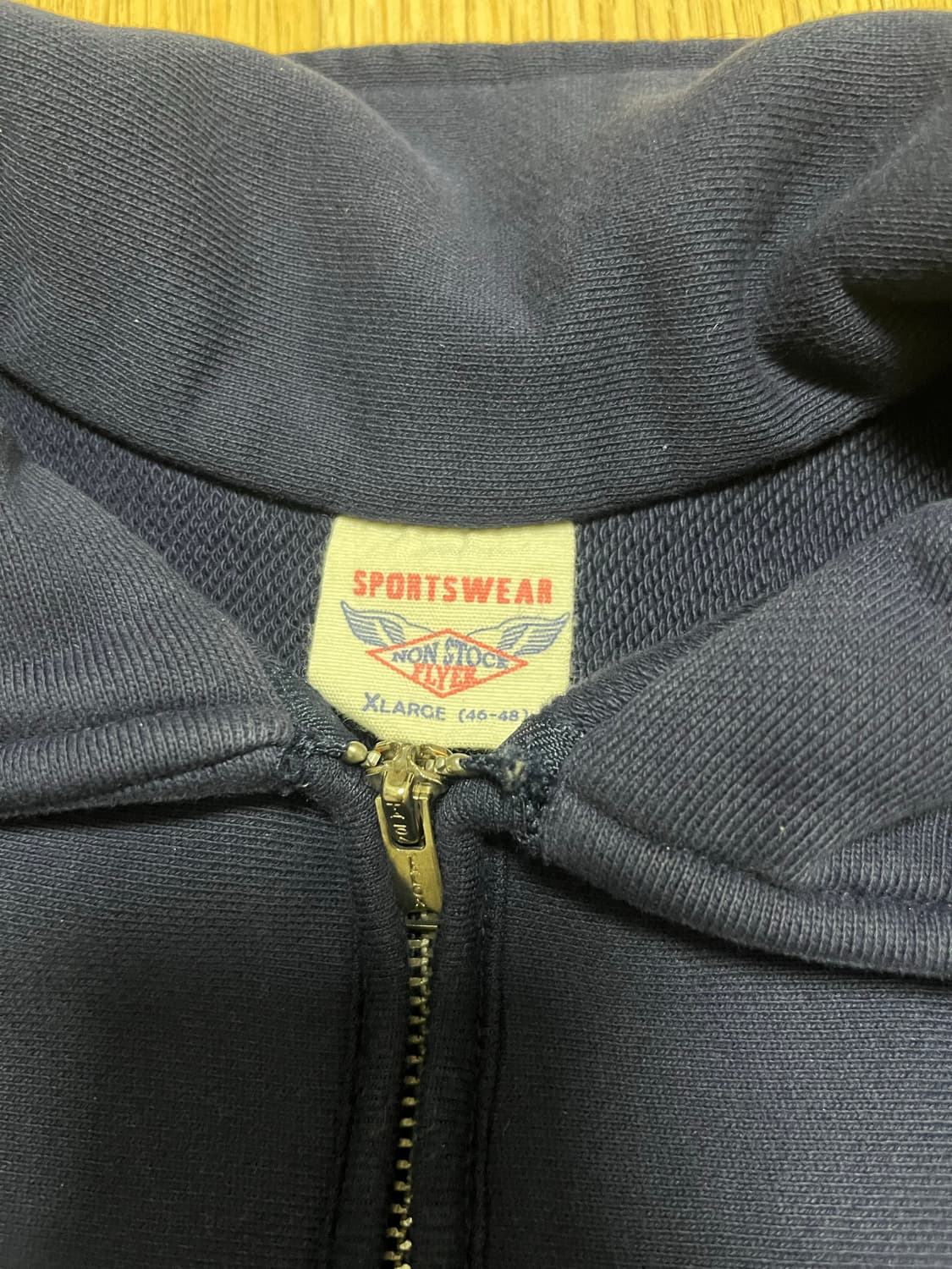 브론슨 USAFA 하프 집 스웻셔츠 네이비 상품이미지5