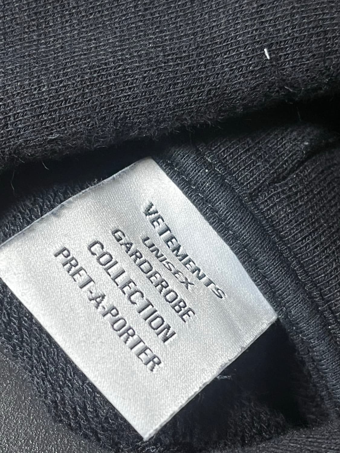 [정품/XS] 베트멍 유니콘 후드 블랙 19fw 상품이미지5