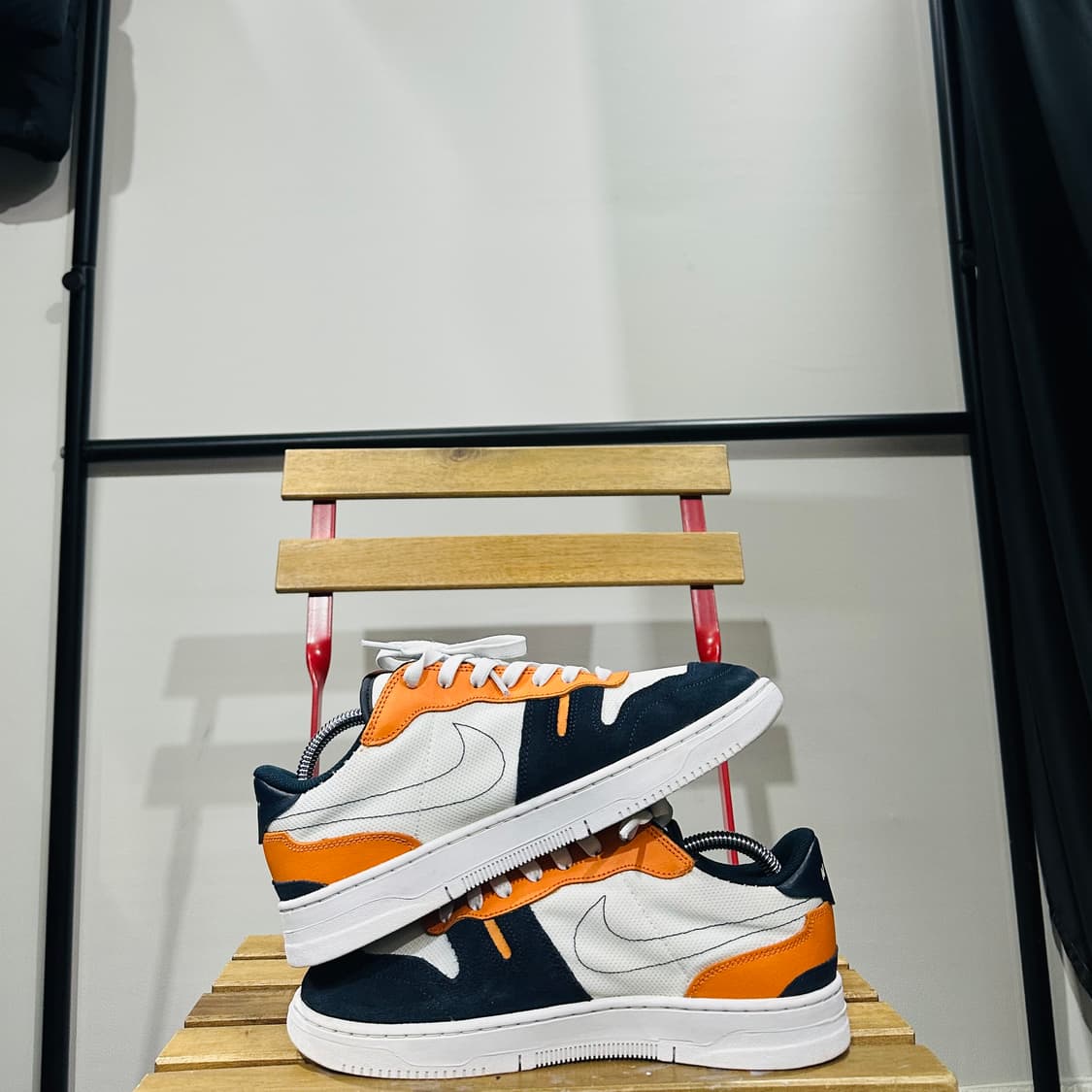 260) 나이키 운동화 남성 남자 신발 스쿼시 타입 서밋 오렌지 상품이미지7