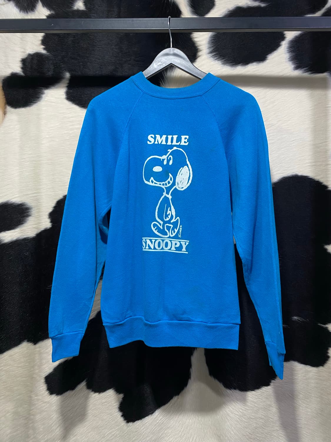 Tultex 스누피 프린팅 맨투맨 상품이미지2