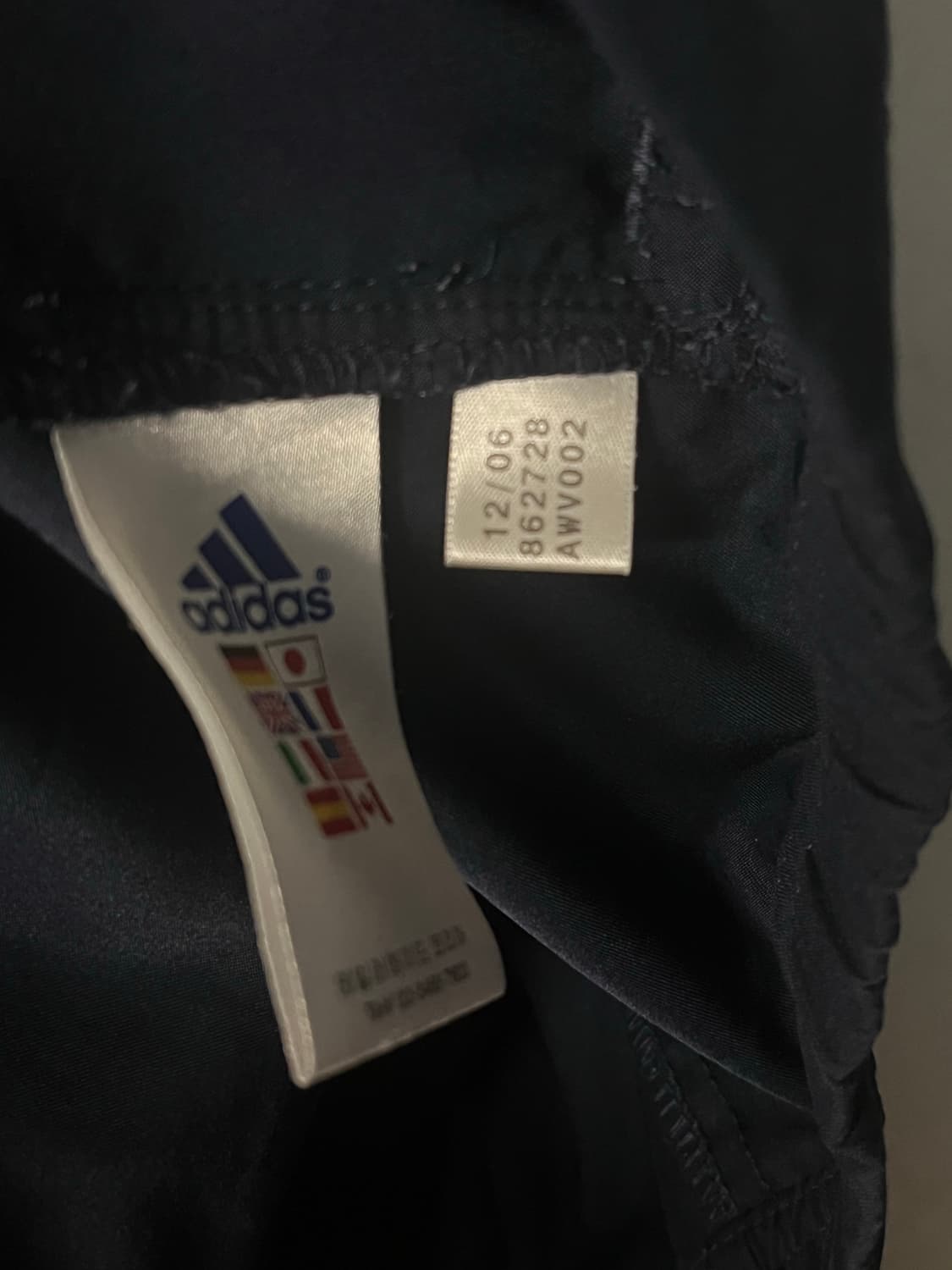 아디다스 골프웨어 바람막이 웜업 네이비 (L) 상품이미지6