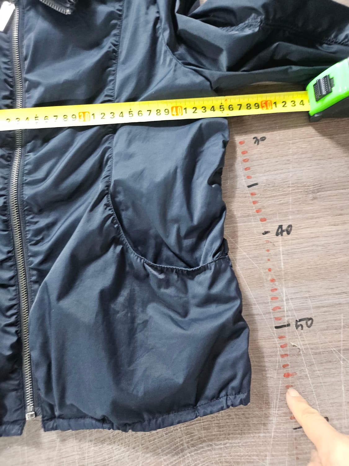 KIRARA 여성 네이비 블루종 자켓  S 상품이미지7