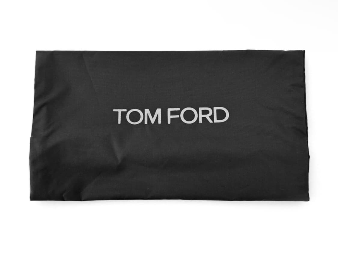 [9] TOMFORD 톰포드 남성 TF 로고 레더 샌들 슬리퍼 블랙 상품이미지10