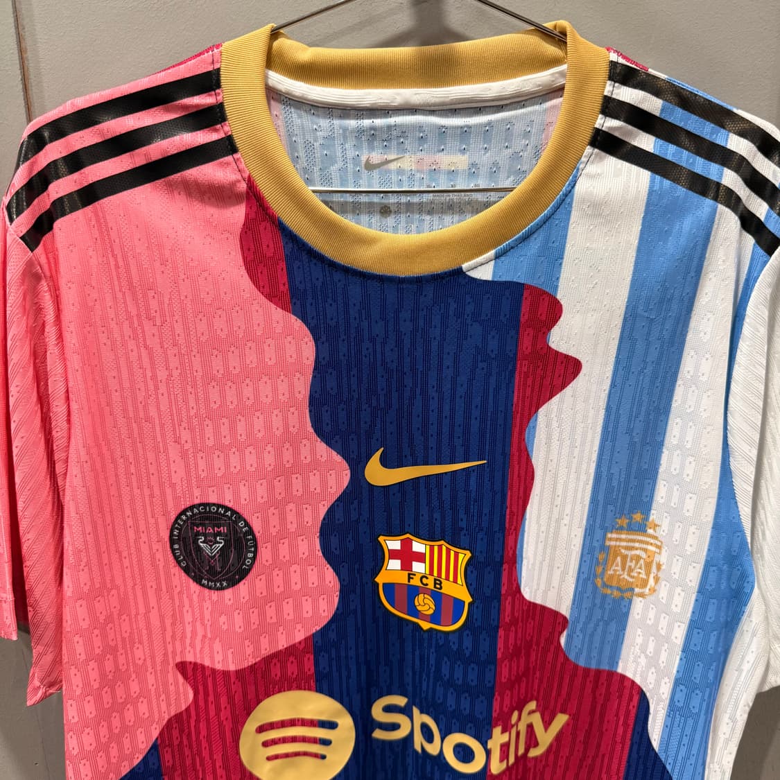 XL MESSI 10 메시 커리어 축구팀 믹스 반팔 티셔츠 상품이미지3