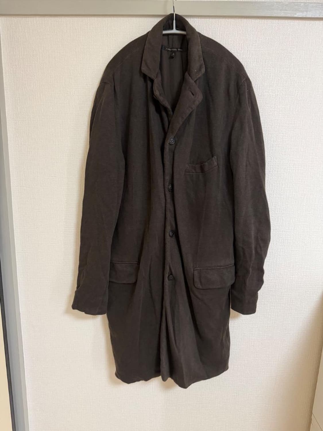 Christian peau coat brown 상품이미지1