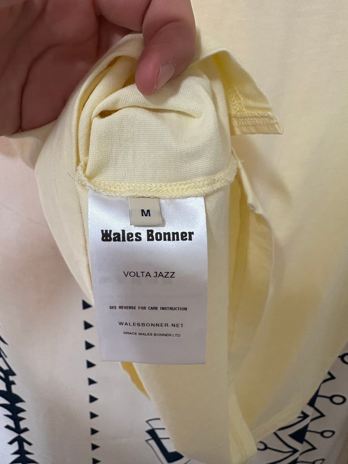 웨일즈보너 / VOLTA JAZZ 프린팅 티셔츠 상품이미지7