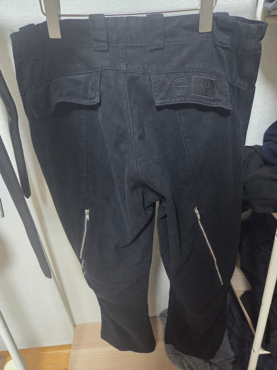 MPa Wave Zipper Pants - Black 상품이미지5