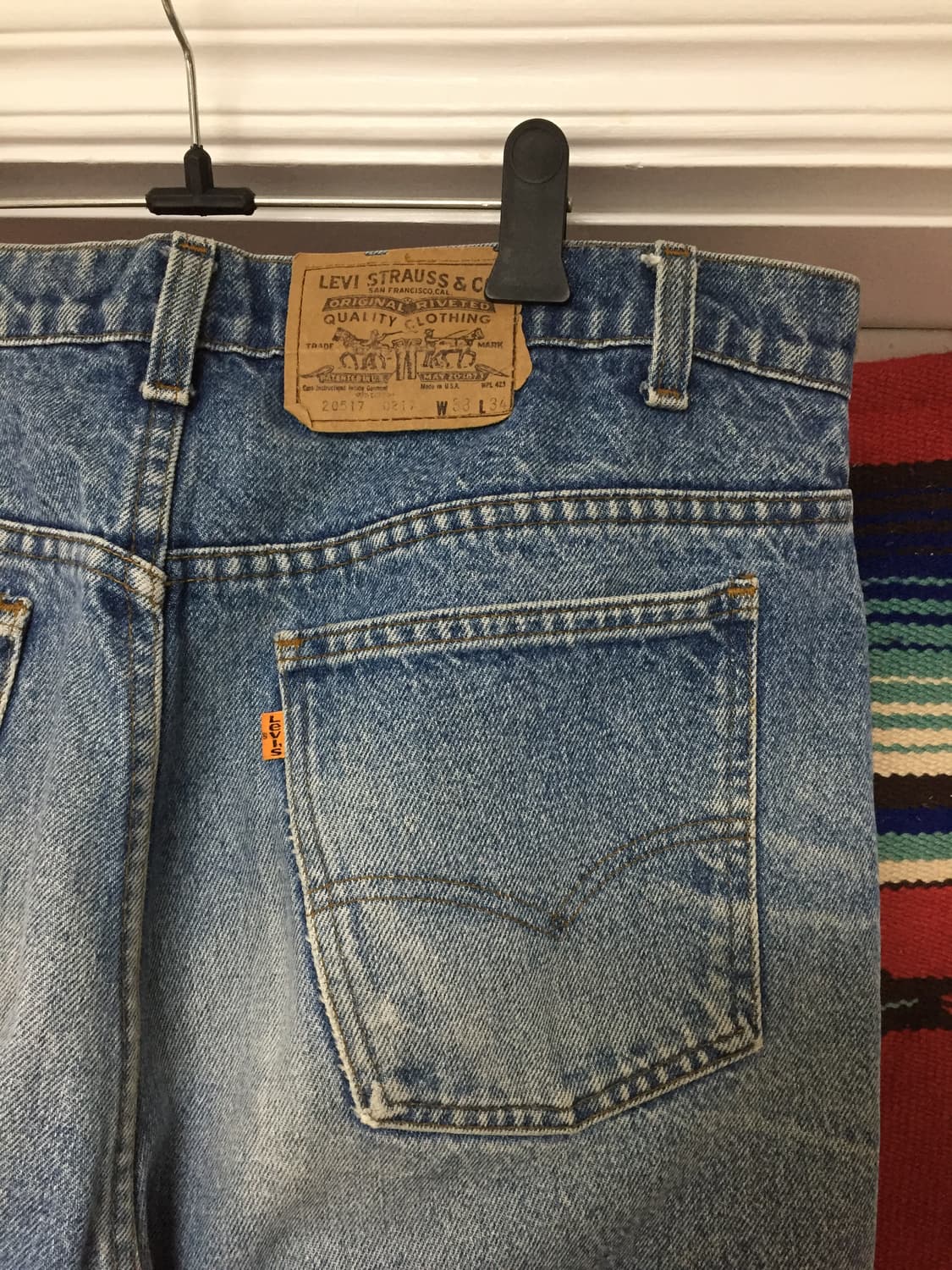 80‘s 리바이스 517 데님 굿페이딩 굿사이즈 상품이미지6