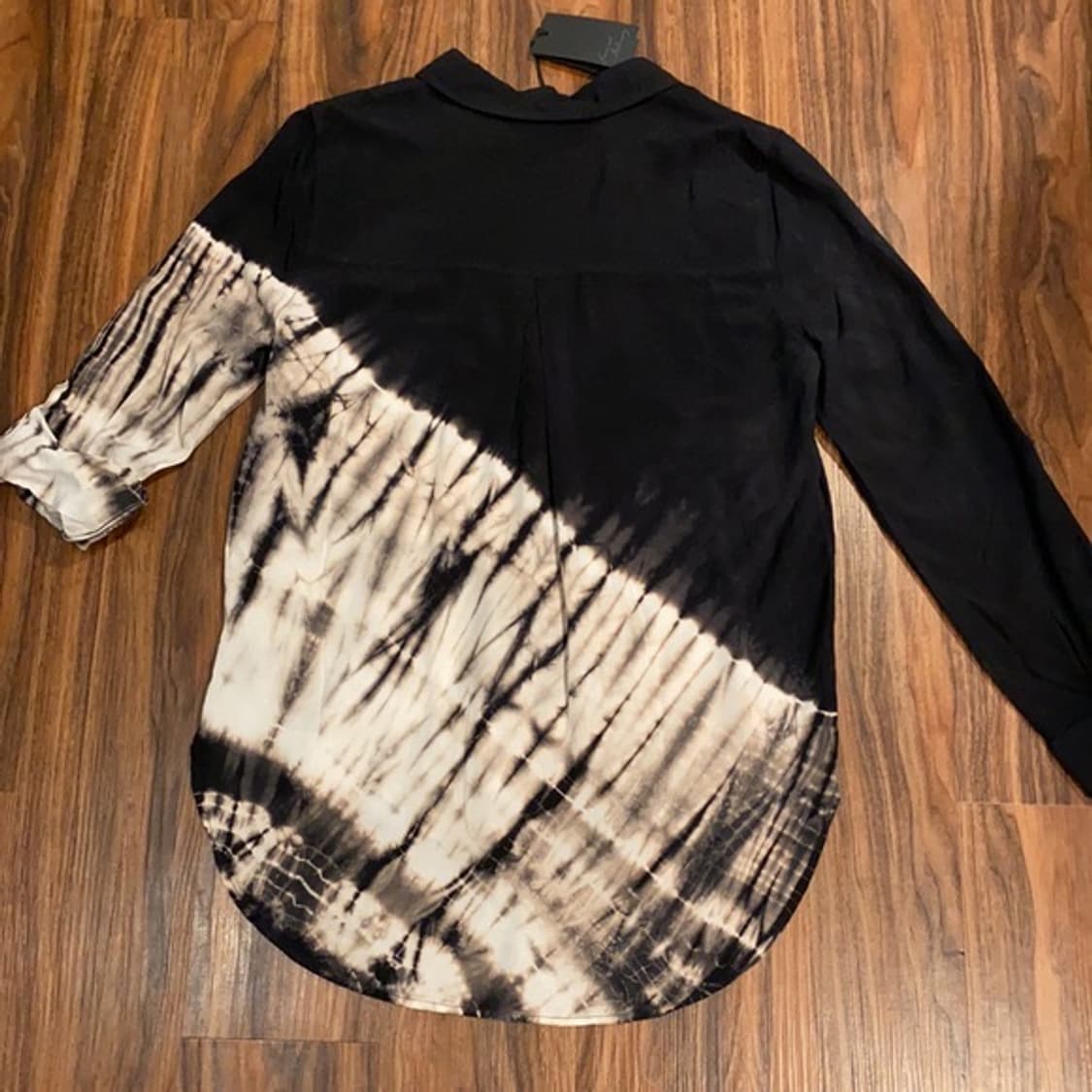 흑백 타이다이 셔츠 상품이미지2