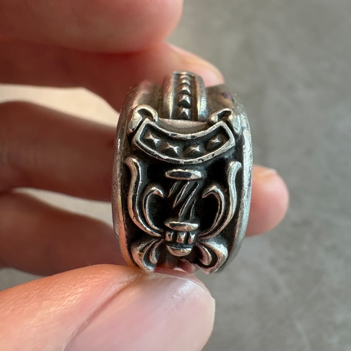 크롬하츠 대거링 us9 반지 상품이미지3