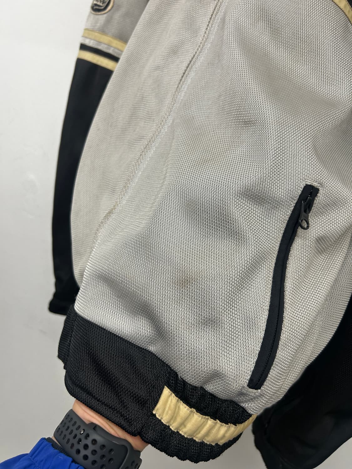 Greedy M.C.G 라이더 자켓 실버/블랙 상품이미지5