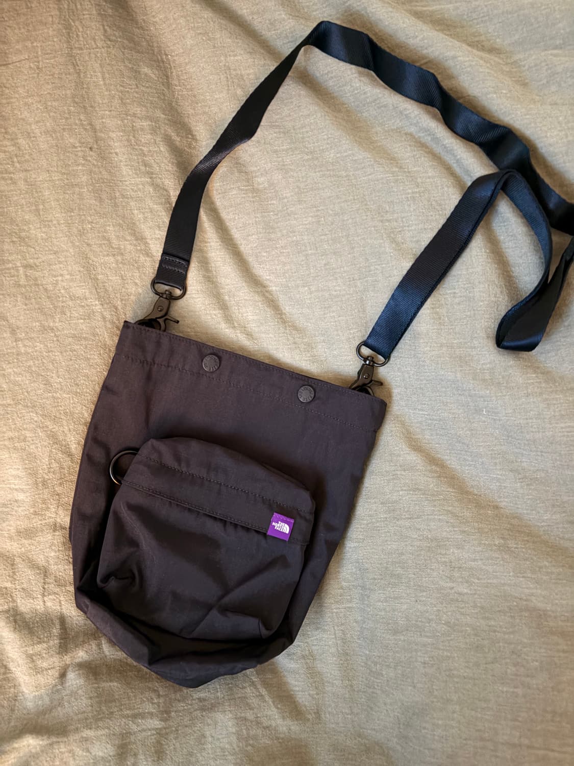 노스페이스 퍼플라벨 마운틴 윈드 멀티백 블랙 상품이미지1