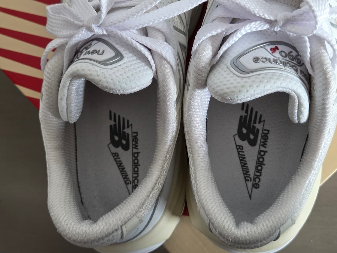 (255) 뉴발란스 990v6 화이트 255 상품이미지5