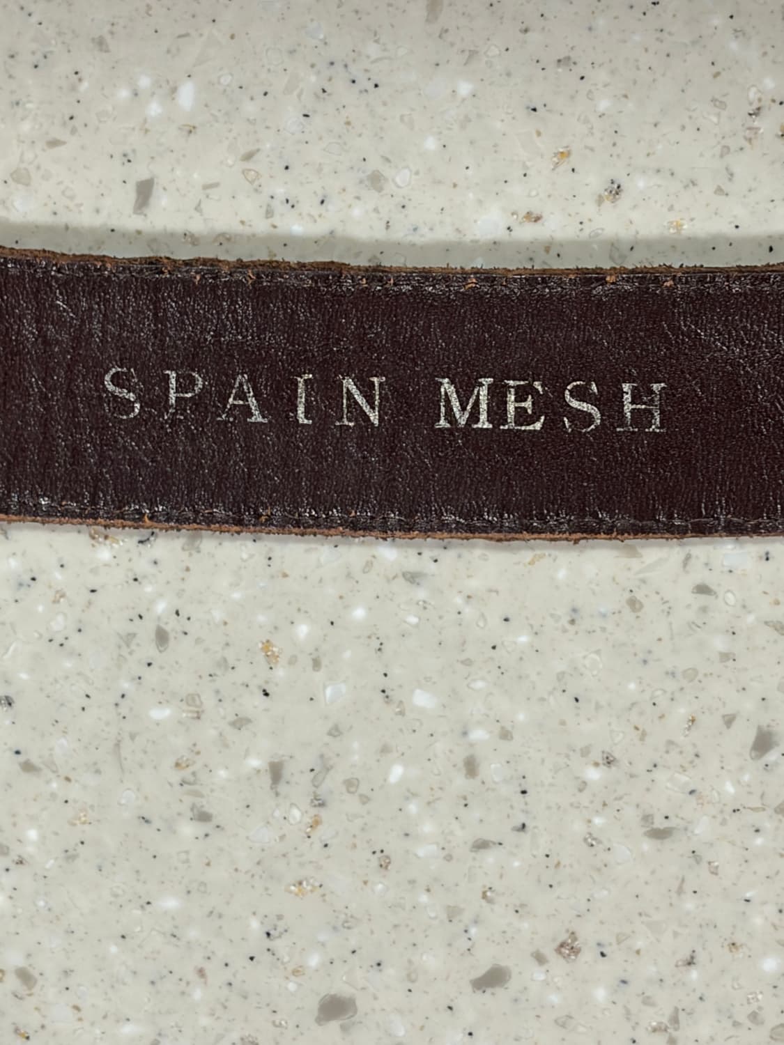 Western singlepin belt / 웨스턴 위빙 레더 벨트 상품이미지2