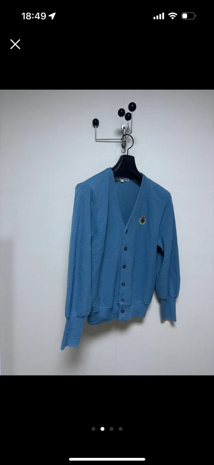 헤리티지플로스 크레스트 울 가디건 s 상품이미지2