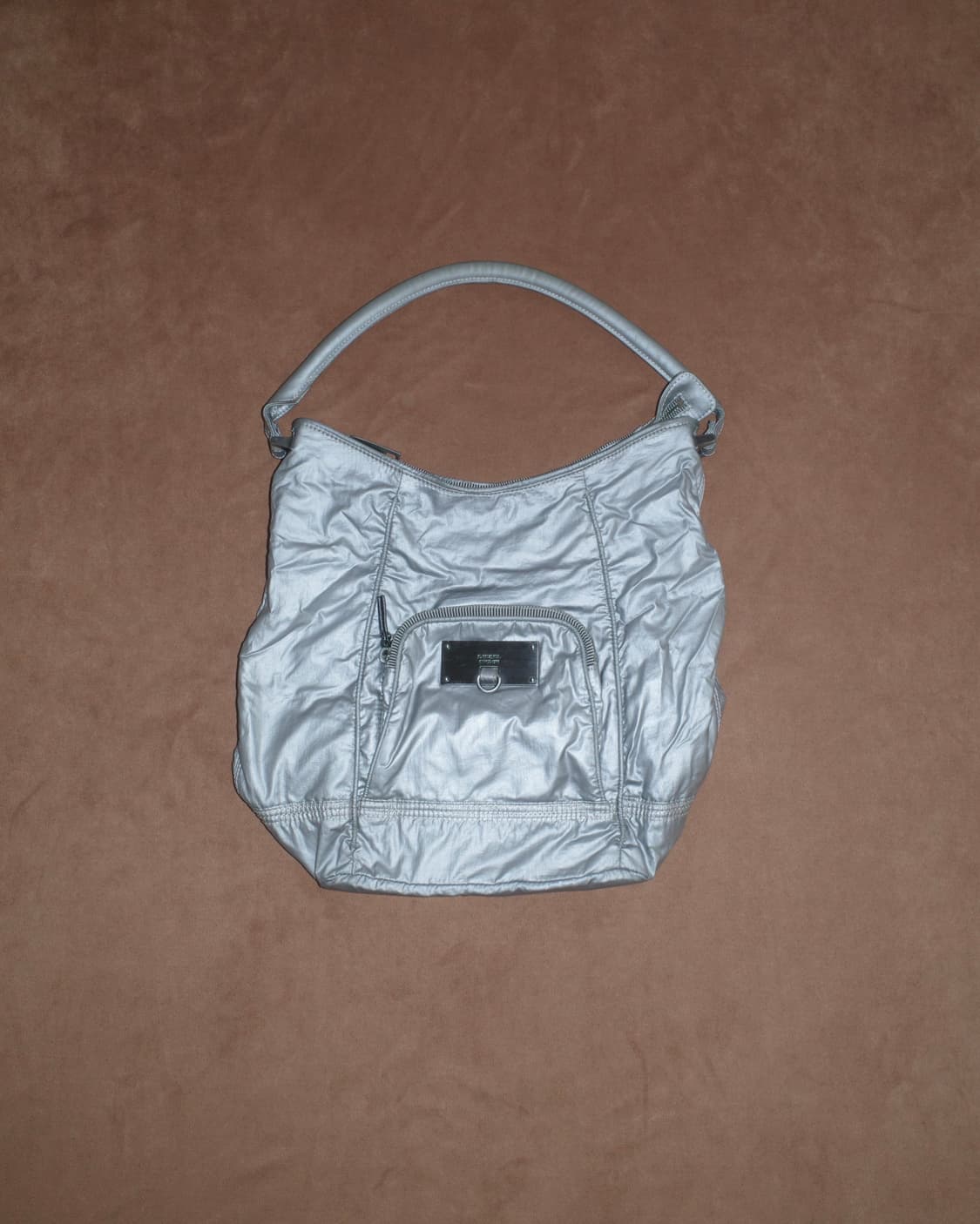 디젤 메탈릭 나일론 백 상품이미지4