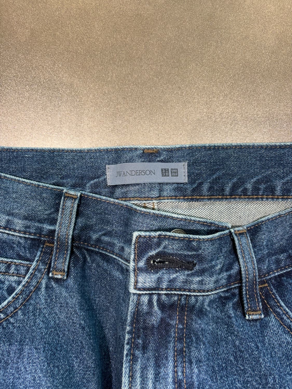 유니클로 JWA스트레이트 진 31 (64blue) 상품이미지2