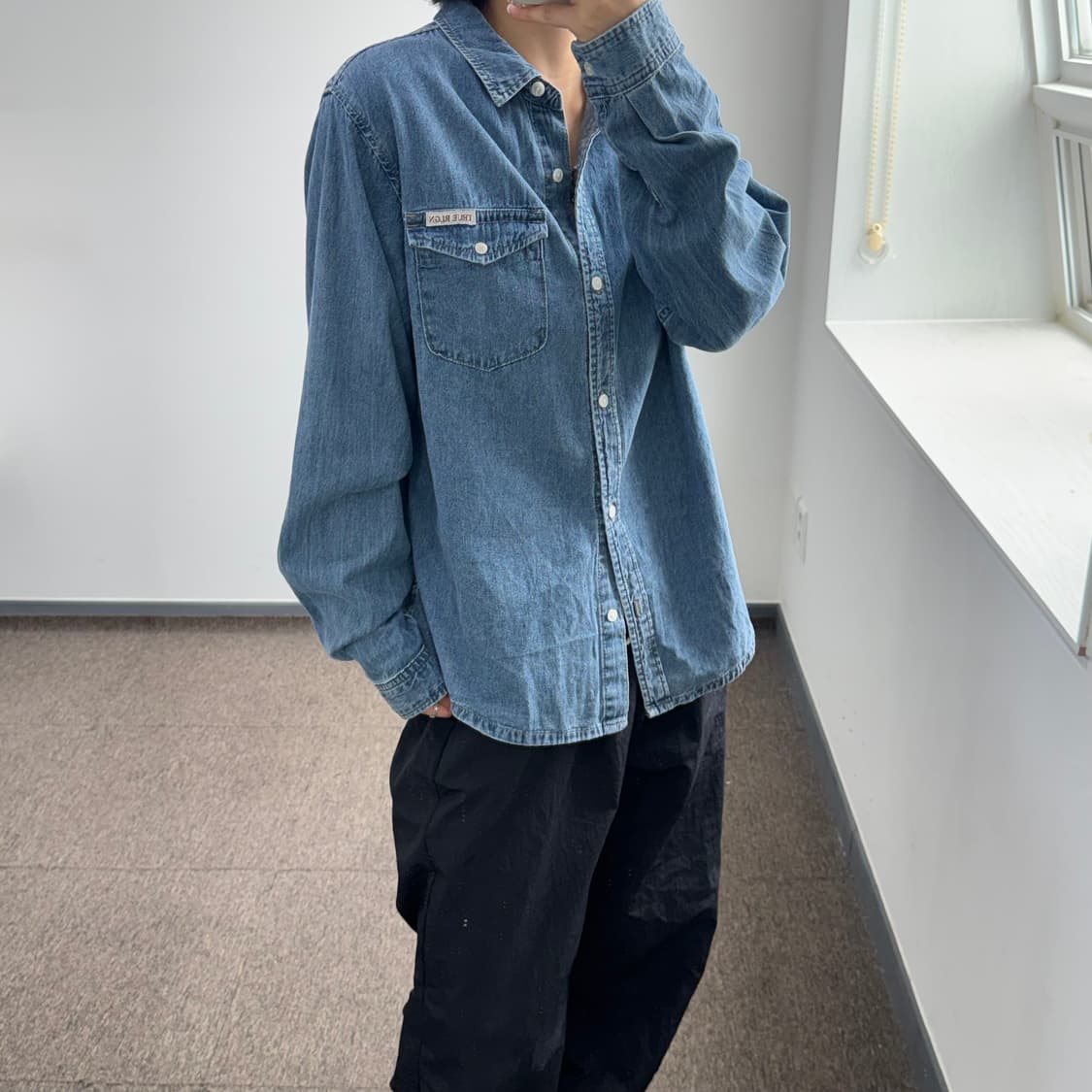 True religion 트루릴리전 데님 원포켓 셔츠  상품이미지2