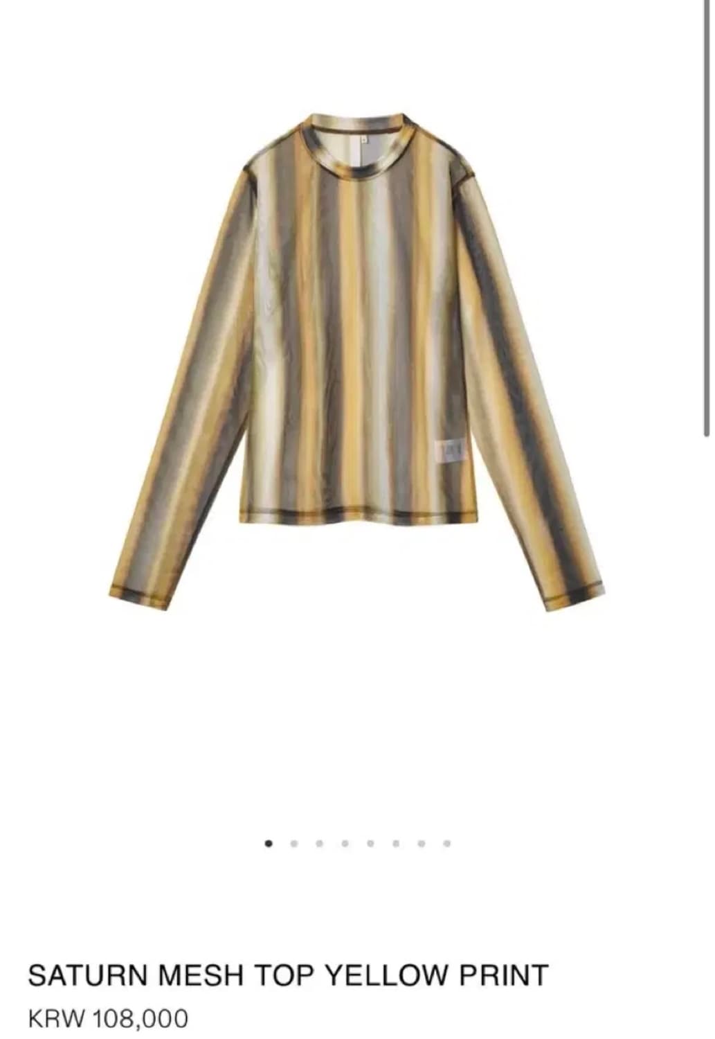 kijun SATURN MESH TOP 상품이미지8