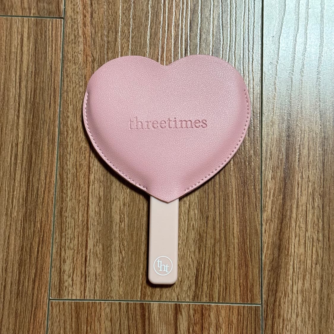 쓰리타임즈 6주년 하트 손거울 상품이미지3