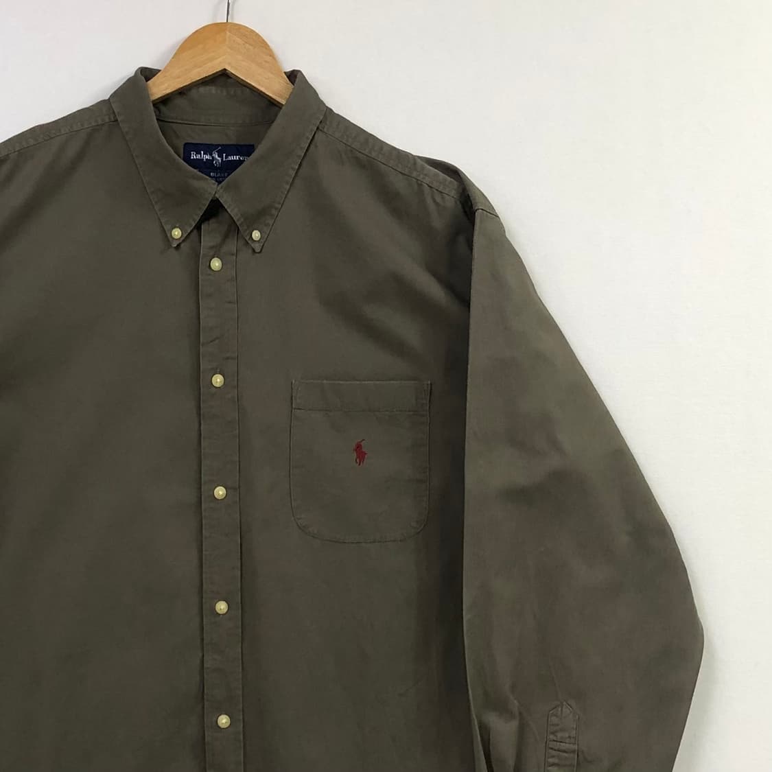 Xxl 폴로 솔리드코튼 셔츠 상품이미지1