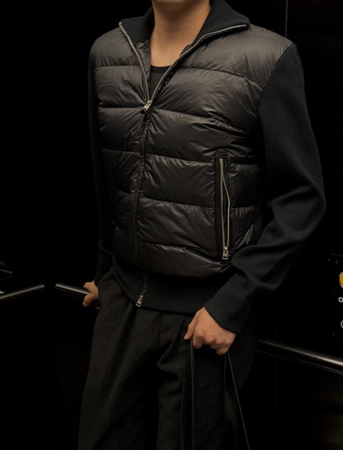 루반트 니트 패딩 상품이미지1