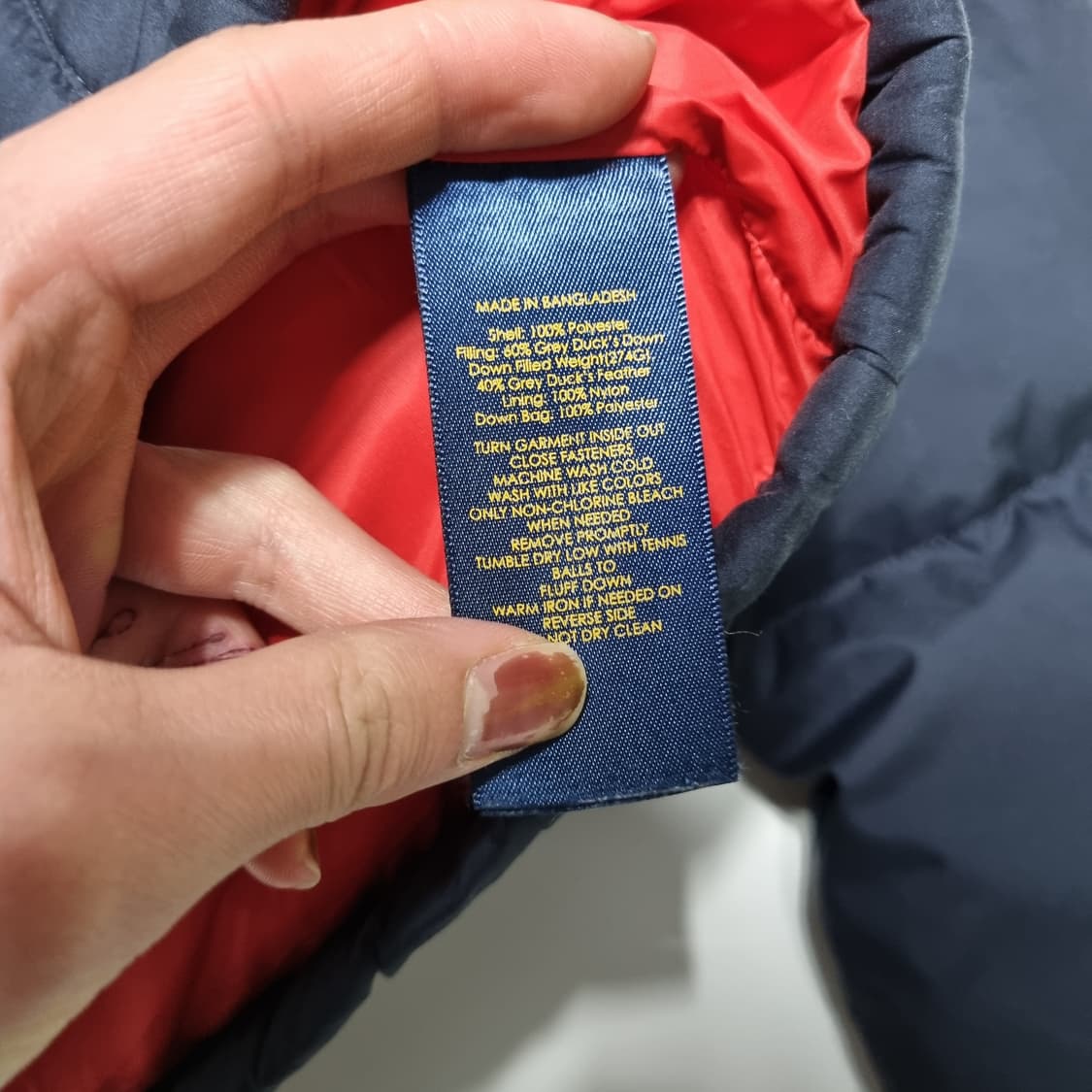 폴로 랄프로렌 패딩 상품이미지6