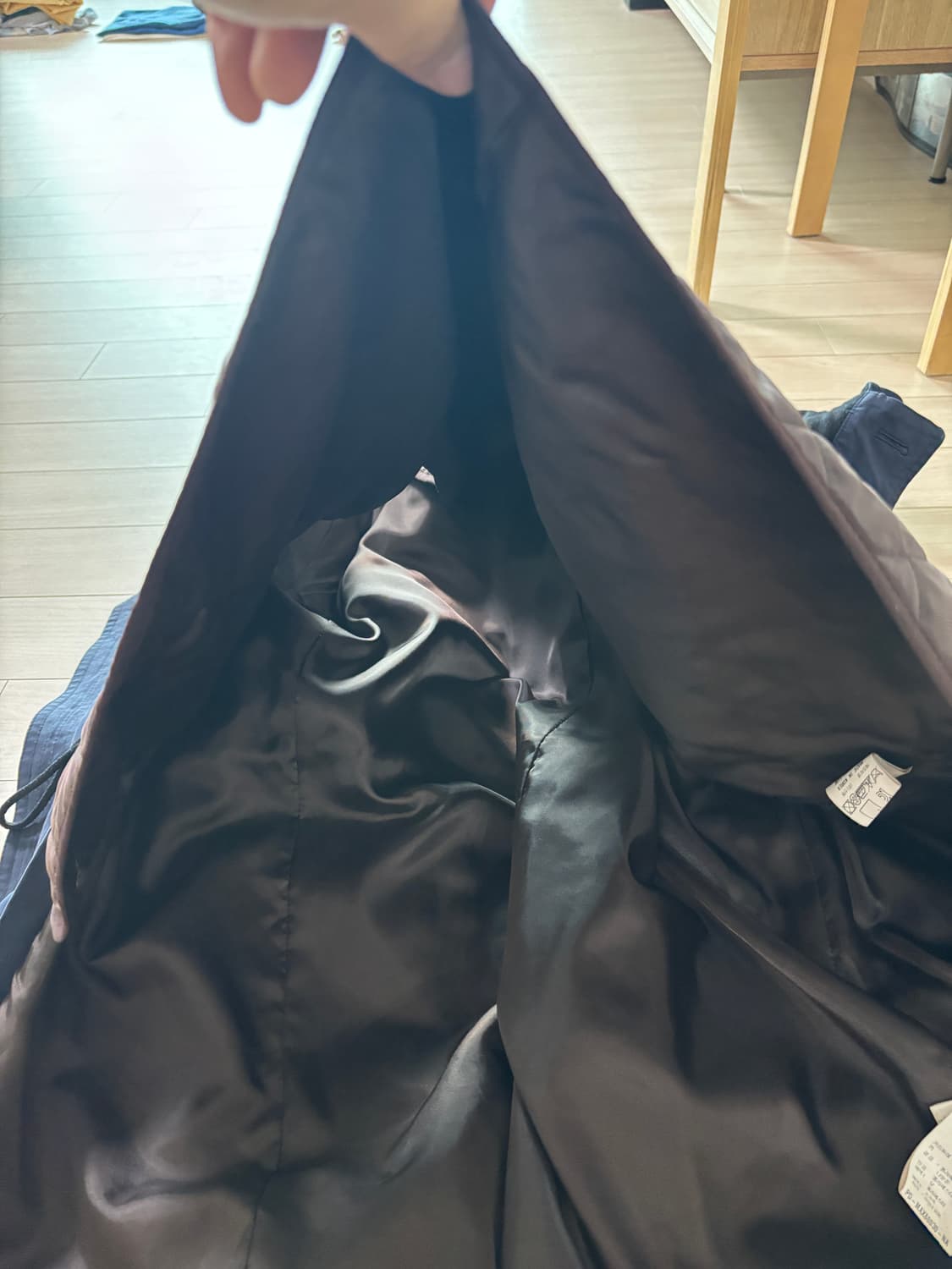 SIEG 네이비 후드 파카 상품이미지6