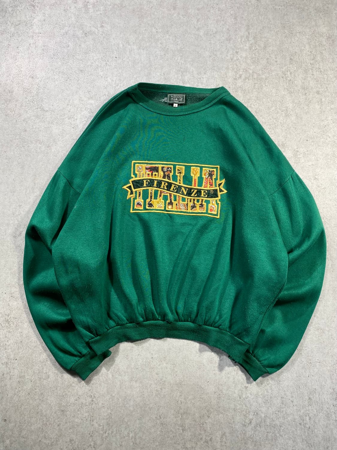 [L-XL] 90s FIRENZE 이태리 메이드 빈티지 스웻셔츠 상품이미지3