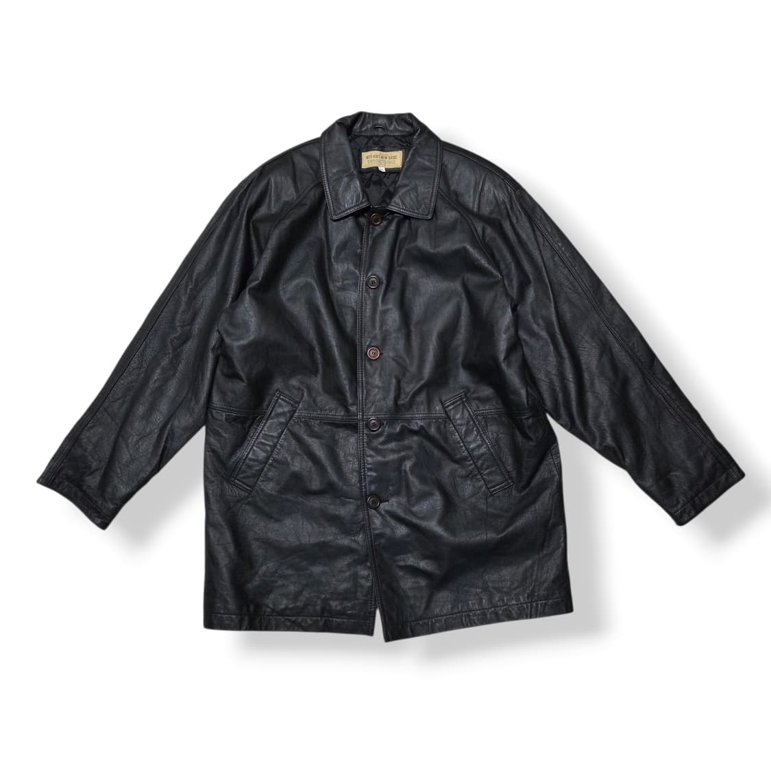 Mtd Kids New Basic 일본 빈티지 소가죽 레더 자켓 상품이미지1