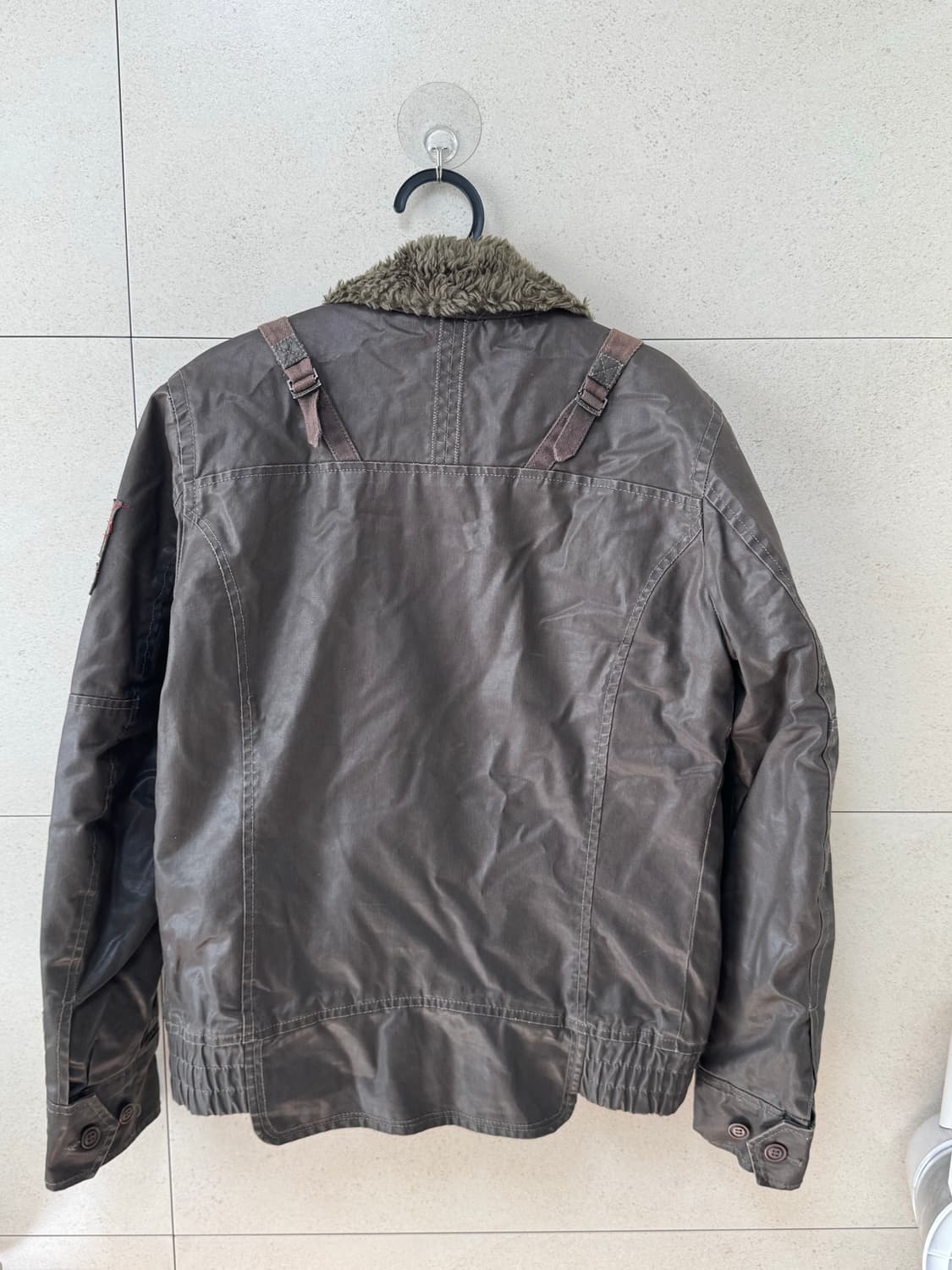 Diesel 디젤 시어링 코티드 트러커 점퍼 자켓 상품이미지3