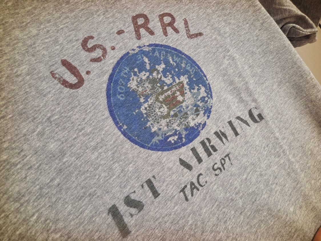 RRL 더블알엘 빈티지 프린팅 반팔 티셔츠 L 상품이미지2
