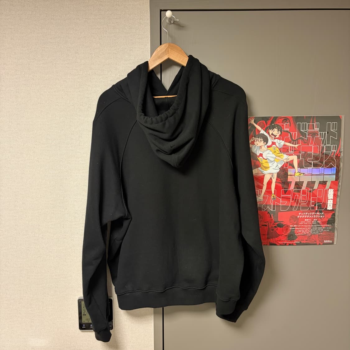 애프터프레이 CWBY 풀오버 스웨트 후디 블랙 상품이미지6