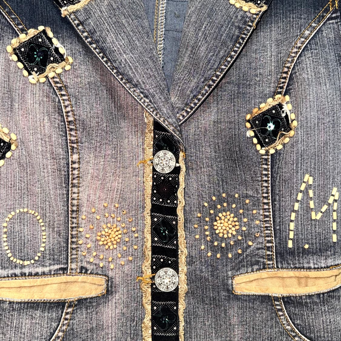 JAPANESE VINTAGE DETAIL DENIM JACKET 상품이미지3