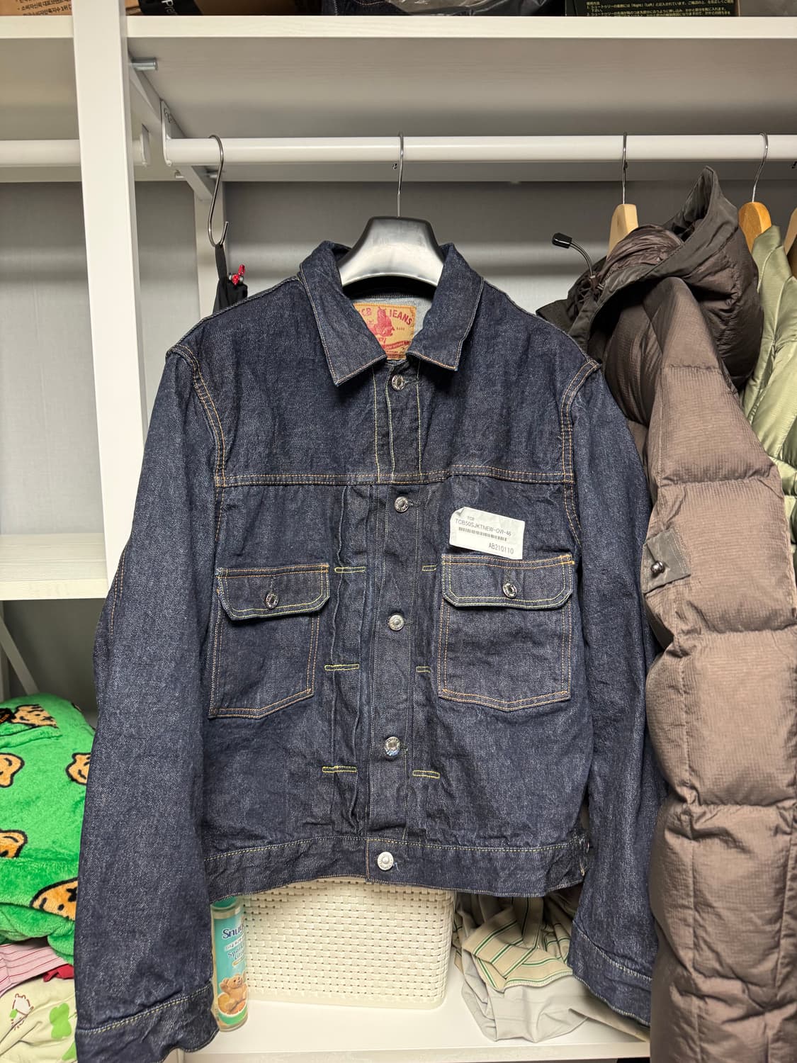 TCB 50 2세대 자켓 46 새상품 풀카운트 웨어하우스 제라도 LVC 상품이미지1