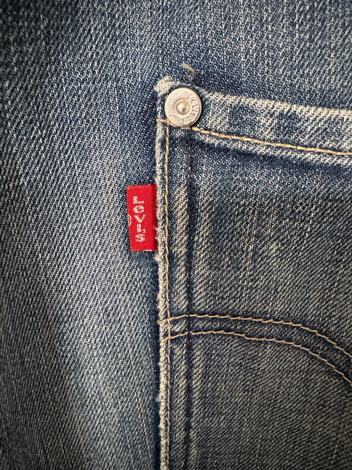 W33/34) 리바이스 엔지니어드 데님 진 상품이미지4